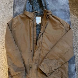 Hooded workwear jacket